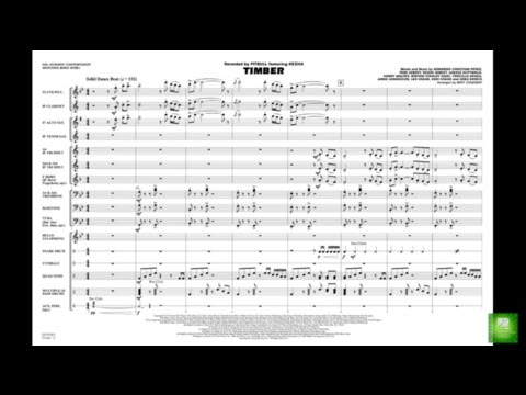 Timber By Pitbull Feat Ke Ha Arr Matt Conaway 