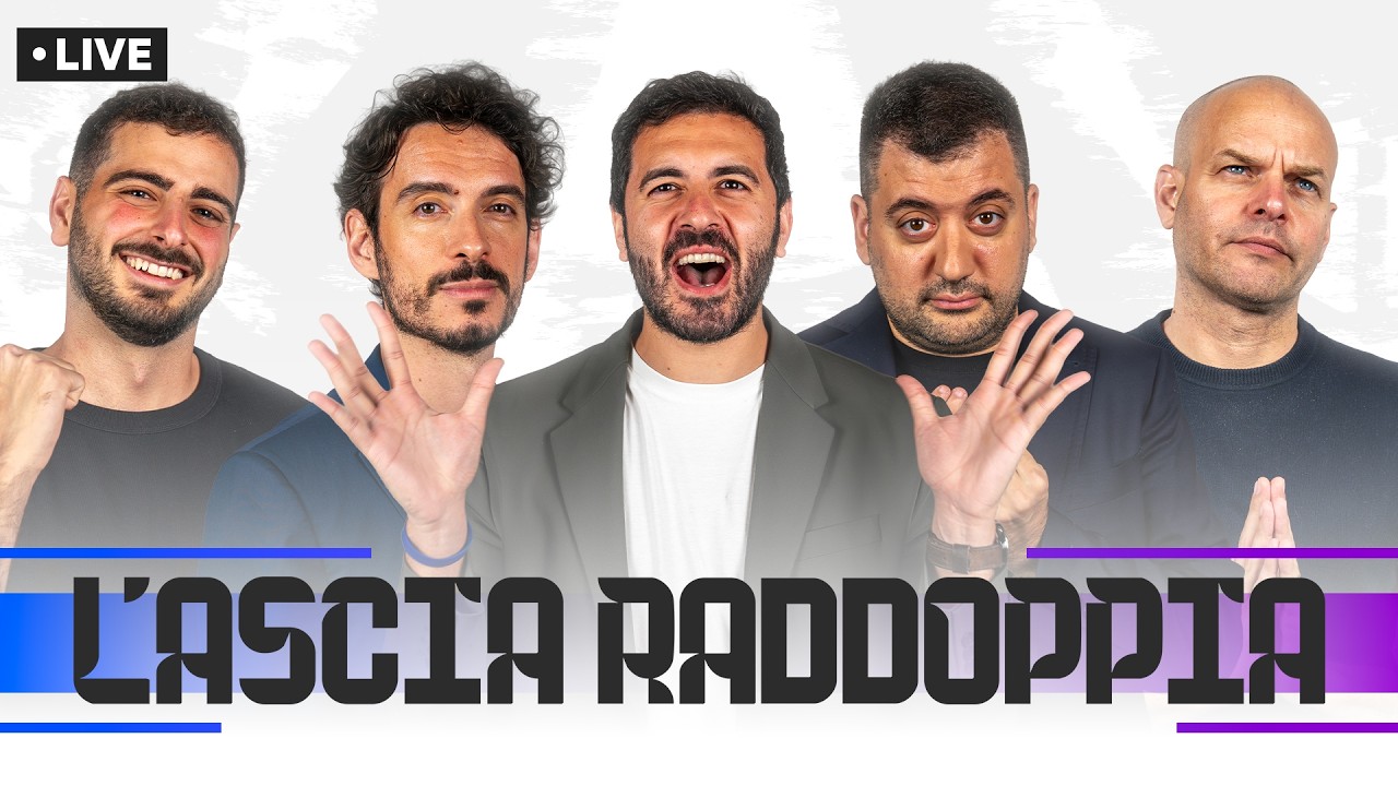 L'ASCIA RADDOPPIA! LA NUOVA PUNTATA CON FABRIZIO BIASIN E ANDREA MARINOZZI!