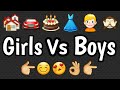 Girls vs boys challenge  entertainment numan newgirls vs boys 