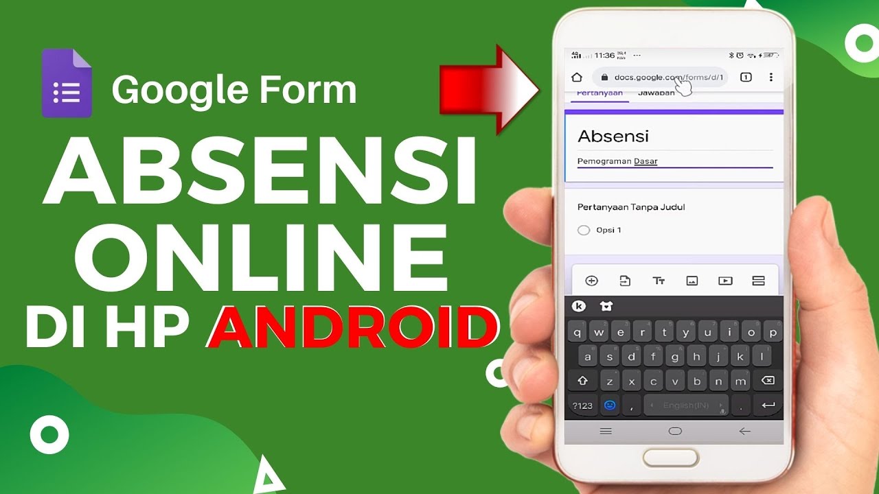 TUTORIAL CARA MEMBUAT GOOGLE FORM LEWAT HP ANDROID TERBARU 2021 