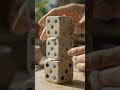Stacked Dice Flower Vase 🏺💐#art #craft #diy #ai #aiart