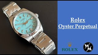 WATCH REVIEW Rolex Oyster Perpetual 36mm Turquoise Tiffany Dial