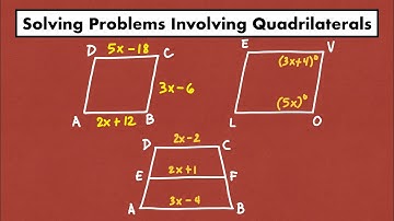Solving Problems Involving Parallelograms, Trapezoids and Kite @MathTeacherGon