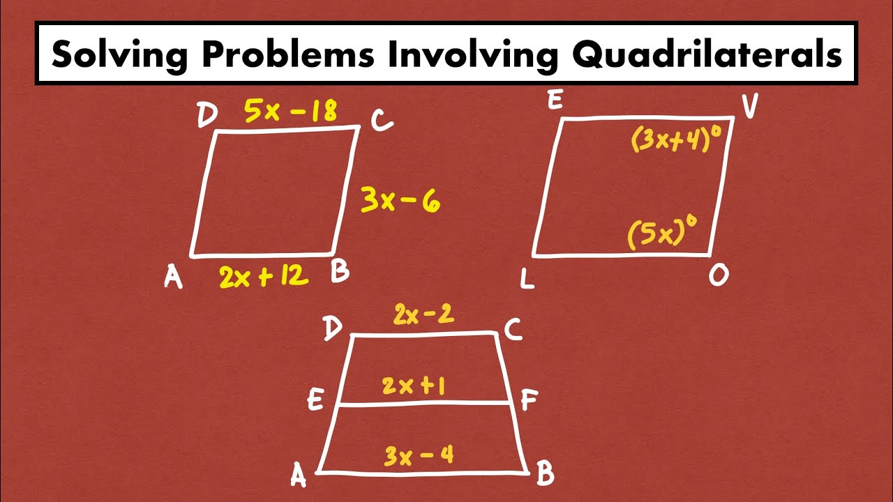 problem solving properties of parallelograms answers