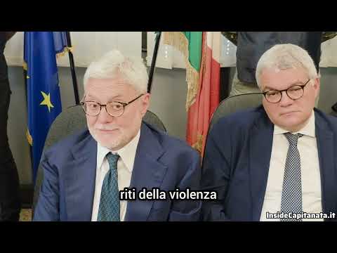 Video MAXI OPERAZIONE ANTIMAFIA NEL FOGGIANO: LE DICHIARAZIONI DEL PROCURATORE NAZIONALE MELILLO E INFANTE