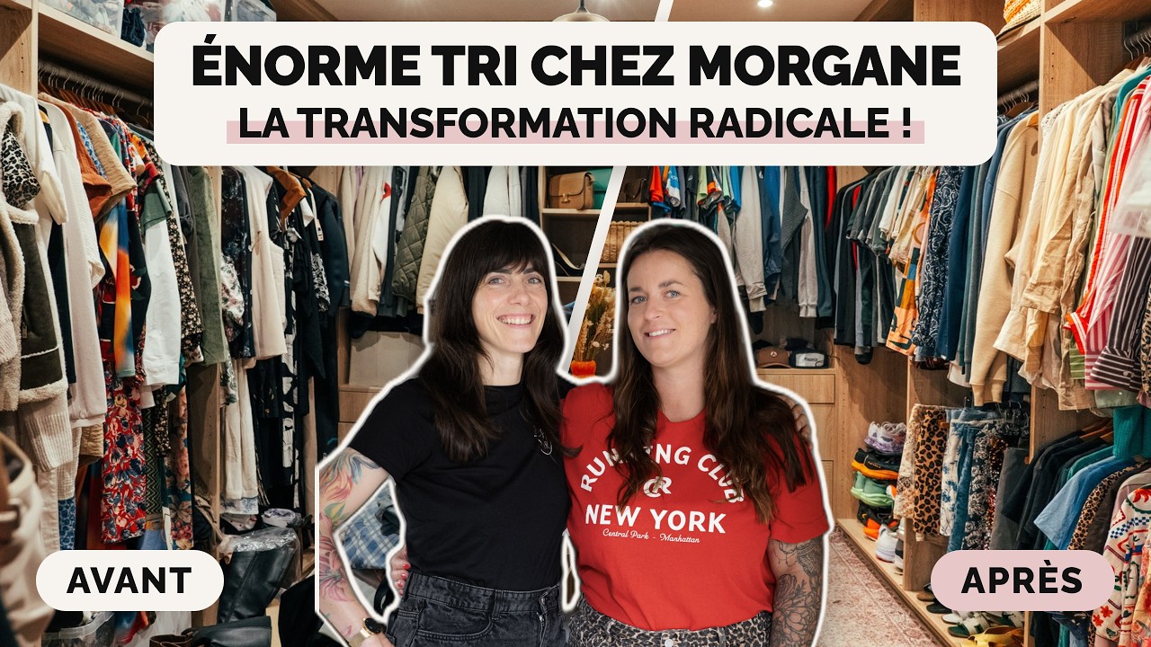 Mission avec la fée du tri chez Morgane,influenceuse