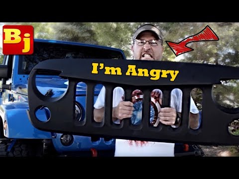 How to Install an ANGRY Grille on Your Jeep JK…Mall-Rated MADNESS!