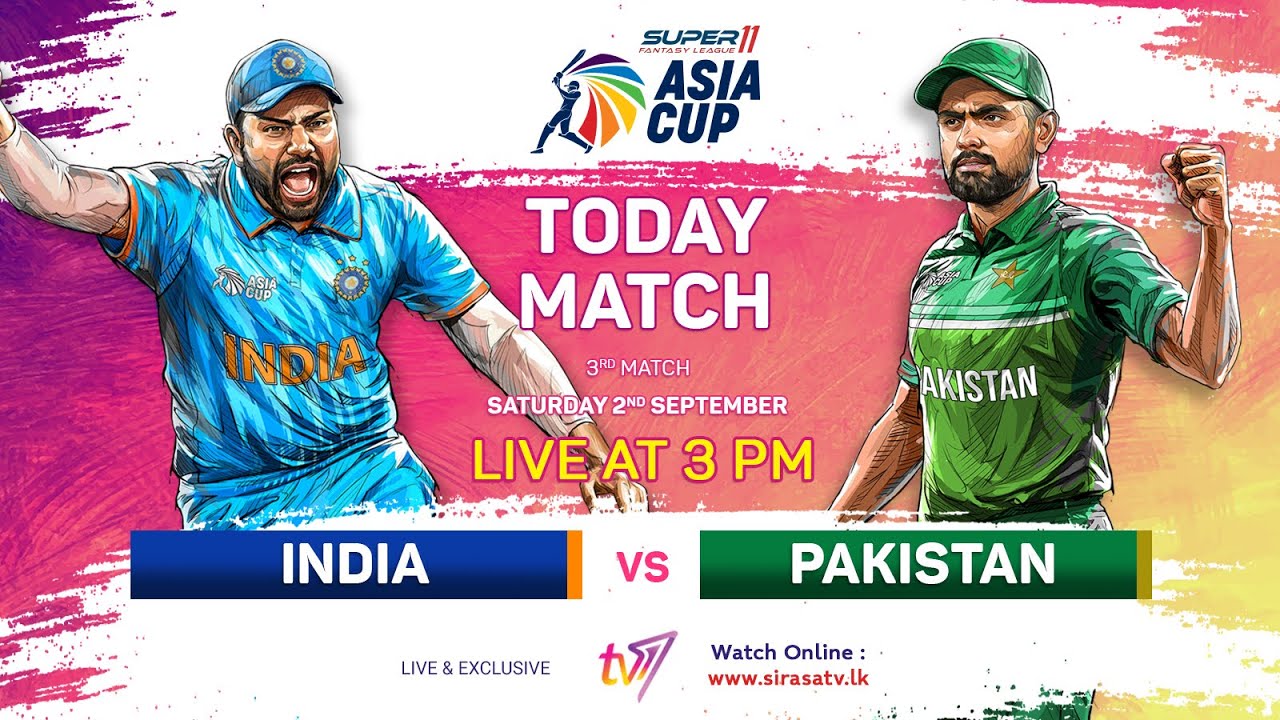 🔴 LIVE The Cricket Show - Asia Cup 2023 India vs Pakistan 🏏