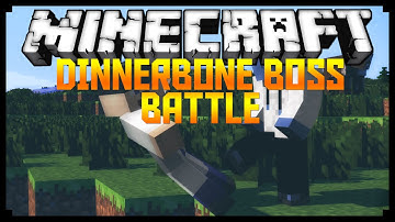 DINNERBONE BOSS BATTLE IN MINECRAFT! (Minecraft Command Block) | iJevin