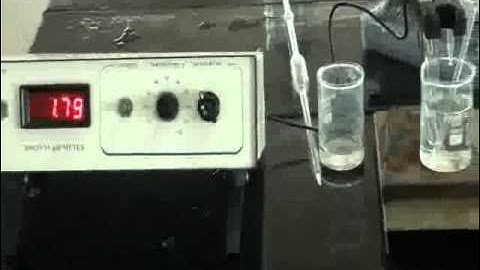 Determination of Strength of Hcl by pH metry