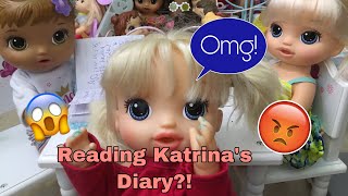BABY ALIVE Dolls read Katrina's diary!