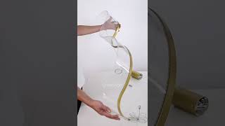 Kit 2 Lustre Pendente Moderno Dourado Canelado Onda Espiral De Acrilico Com Luz Led 3 Em 1 Kit 2 Lustre Pendente Moderno Dourado Canelado Onda Espiral De Acrilico Com Luz Led 3 Em 1