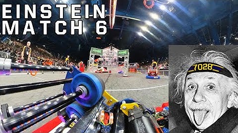 EINSTEIN Match 6 | Onboard 360 Video | FRC 7028 Binary Battalion | Crescendo 2024