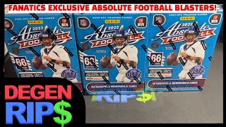 Fanatics Exclusive! 2022 Absolute Football Blaster Box Review!