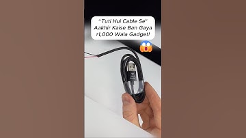 Don’t Throw That Broken Cable! Turned It Into a ₹1,000 Gadget 😱⚡ | DIY | #DIY #Invention #Shorts