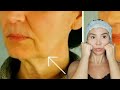 Face massage to lift sagging jowls over 40  cheek lift in 8 min