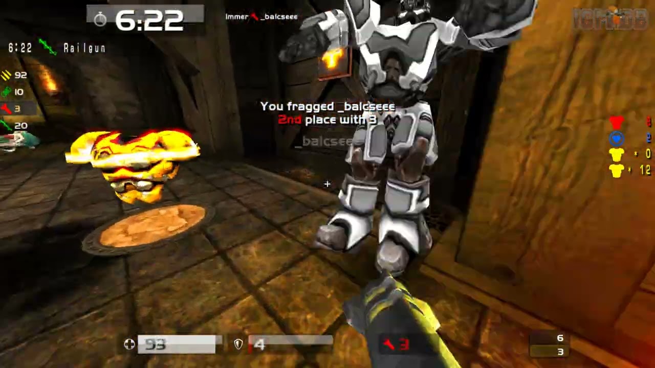 Quake Live: Immer (POV) vs Tommer - Sinister - 2026.02.22