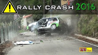 BEST OF RALLY CRASH 2016 | A.V.Racing