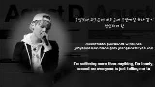 BTS Suga (AGUST D) - So Far Away ft. Suran [Lyrics Han|Rom|Eng]