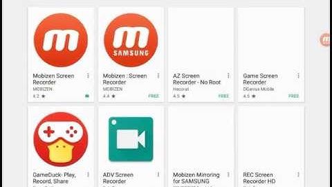How to make your own channel just download mobizen in playstore or apps store