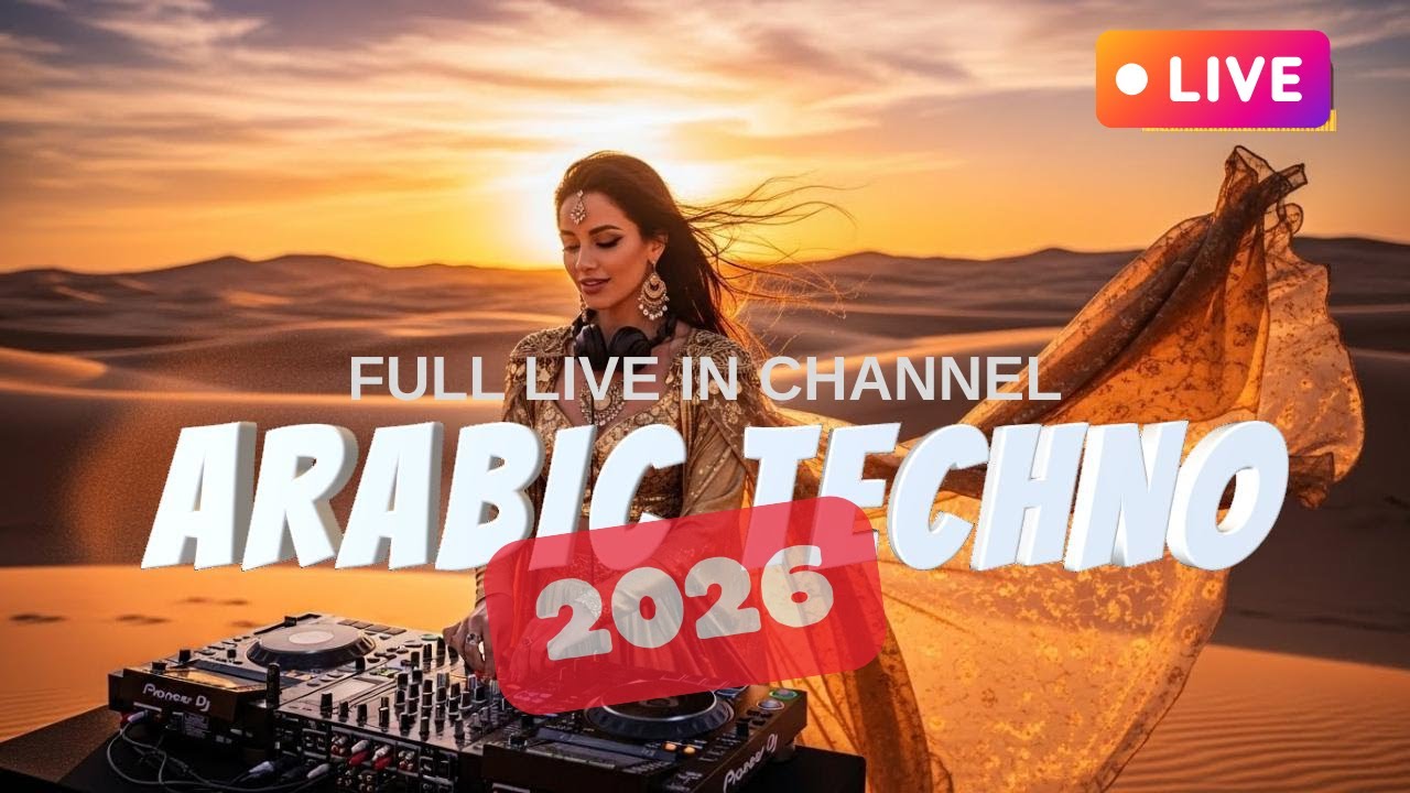 Arabic Techno Live 🔴 24/7 | Nonstop Middle Eastern EDM 2026