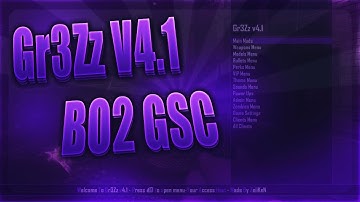 [PS3/XBOX] Gr3Zz V4.1 Black Ops 2 Zombie GSC Mod Menu [1.19/TU18]