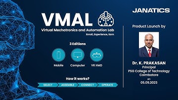 VMAL (Virtual Mechatronics and Automation Lab) Launch Video
