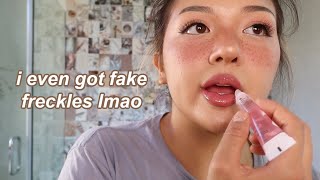 a makeup GRWM that everyone asked for because im a 10/10 catfish *kinda funny*