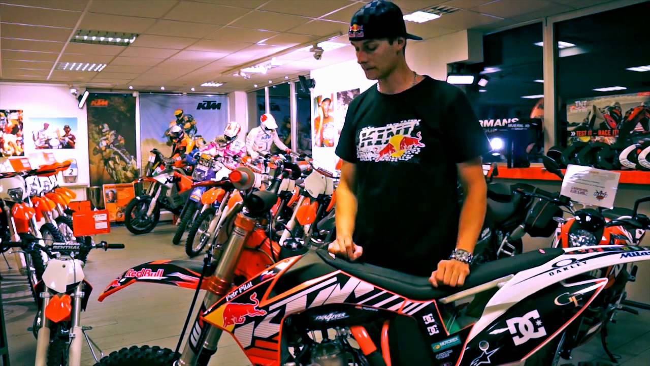 Petr Pilat explains his Freestyle Bike