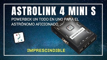 ✅ ASTROLINK 4 MINI S | Control de enfocador, cintas calefactoras, energia y más para tu telescopio