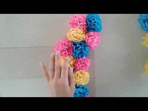 1 YAŞ DOĞUM GÜNÜ İÇİN RAKAM SÜSLEME / DIY  Birthday Decoration Making