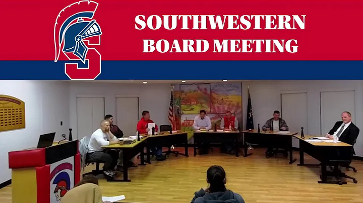 Southwestern School Board Meeting 11/12/25