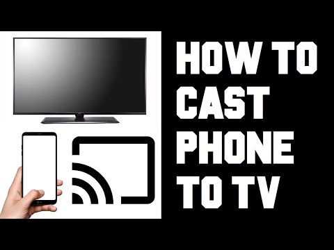 Video: Hur Ansluter Jag Min Telefon Till En TV För Att Titta På Videor? Hur Strömmar Och Tittar På Filmer På Skärmen? Hur Spelar Man En Film Trådlöst Från En Smartphone?