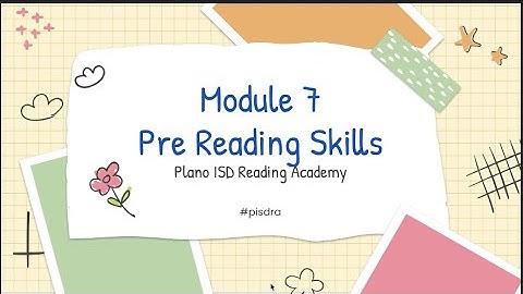 Module 7 Pre Writing Skills   SD 480p