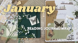 January Reading Journal | Journal with Me 💛