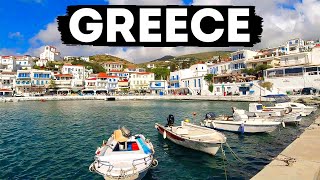 The Greek Island of Andros | Villages, Churches & Beaches