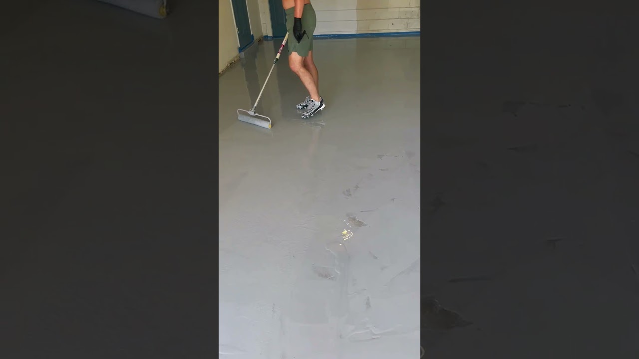 Epoxy Flake Floor.  Like Subscribe Comment!