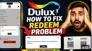 Dulux connect india app redeem problem flix🔥keise kare screenshot 3