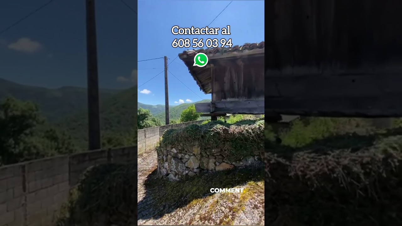CASA EN VENTA EN QUIRÓS, ASTURIAS, PARA REFORMAR, 310M2  IDEAL NEGOCIO TURISMO RURAL *75.000€*🏡🏡