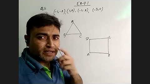 Name the type of quadrilateral formed, if any, by the following points, and give reasons for you...