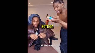 He threw WHAT on his pants 💀