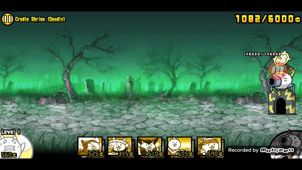The Battle Cats Necro Cradle / Cradle Shrine (Deadly) YouTube