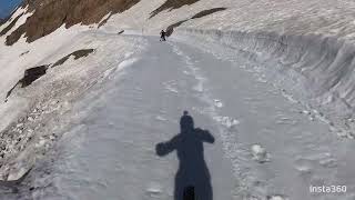 🔥Megavalanche 2023 Damien OTON🔥 100 KM/H on the snow 😱