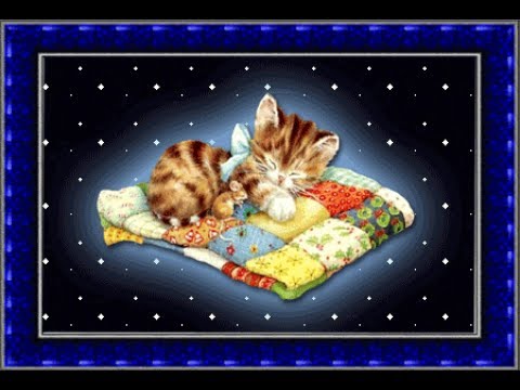 Спокойной ночи гифки котики