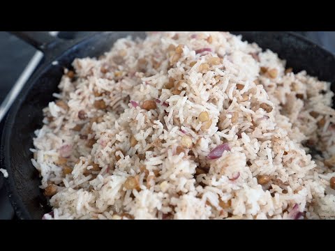 Lebanese Lentil Rice