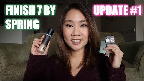 Finish 7 By Spring Update #1 | Project Pan 2019