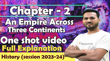 CBSE Exam 2023-24 | Class-11 | Ch-2 An Empire Across Three Continents | One shot video Series #02
