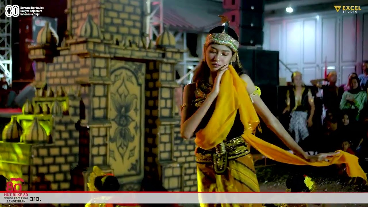 Sendra Tari Roro Jonggrang HUT RI KE 80 Desa Bandengan Nyamplung