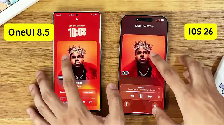 The Shocking Differences Revealed: One UI 8.5 VS iOS 26!