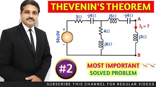 THEVENIN THEOREM SOLVED PROBLEMS IN HINDI (PART-2)